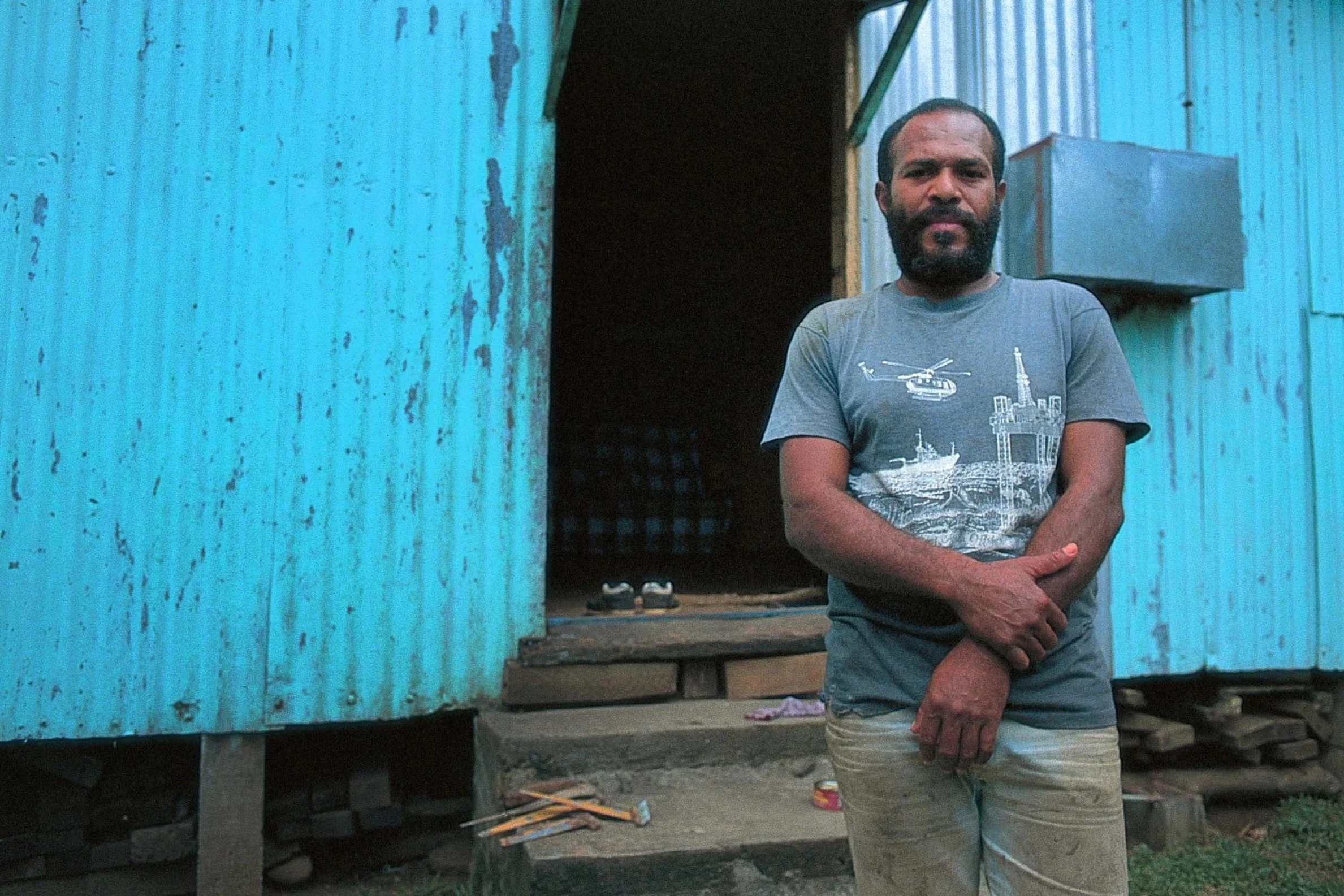 Man | Fijian Village