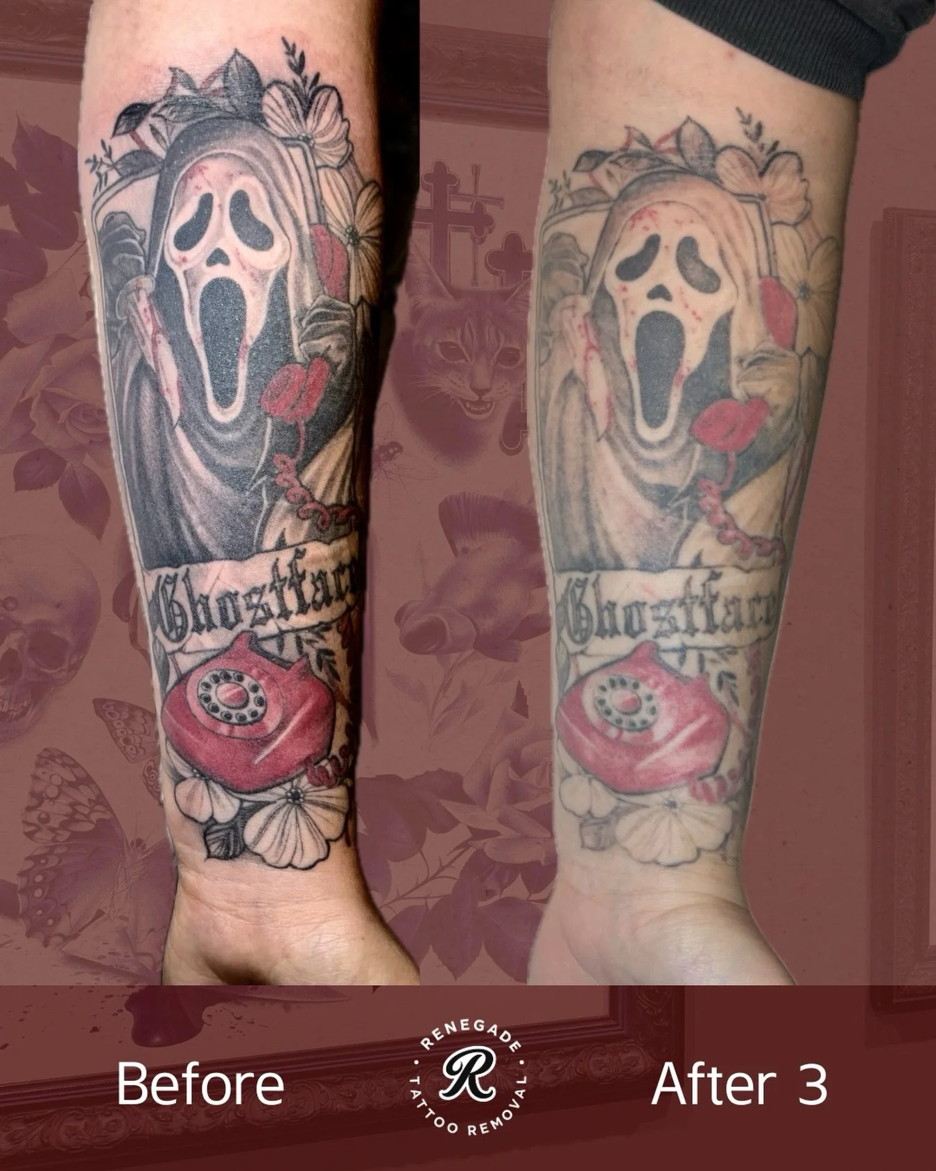 Progress after just 3 sessions 👻

A solid start on this heavily saturated piece, with plenty more progress to come.

🎂 Our First Birthday Sale is now on.
First sessions from $100 | September &amp; October bookings only.

📍 North Perth | AE Studio

