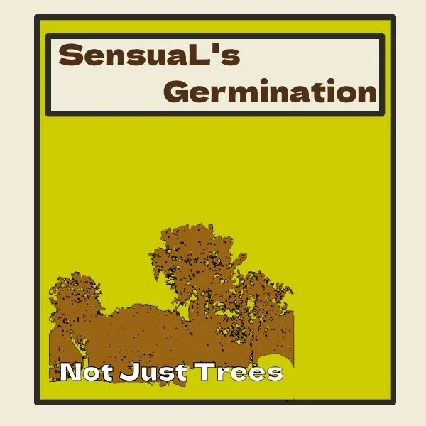 Germination Radio Logo. Featuring the Not Just Trees logo.