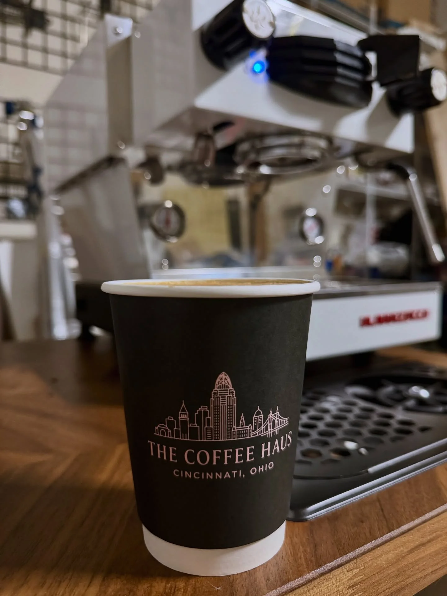 Your daily dose of caffeine and skyline views (on the cup, for now 👀😉)