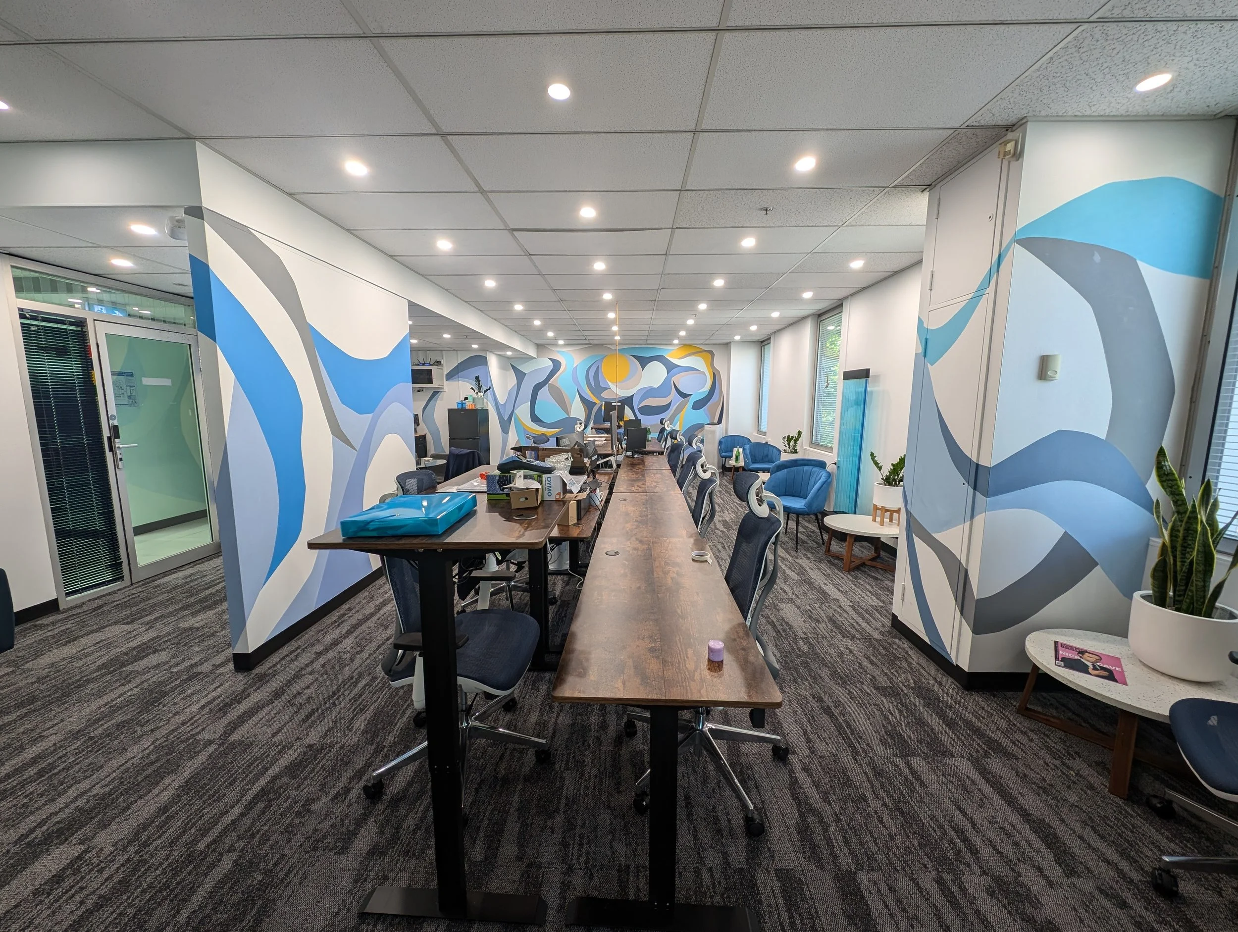 Redwolf + Rosch Office Mural