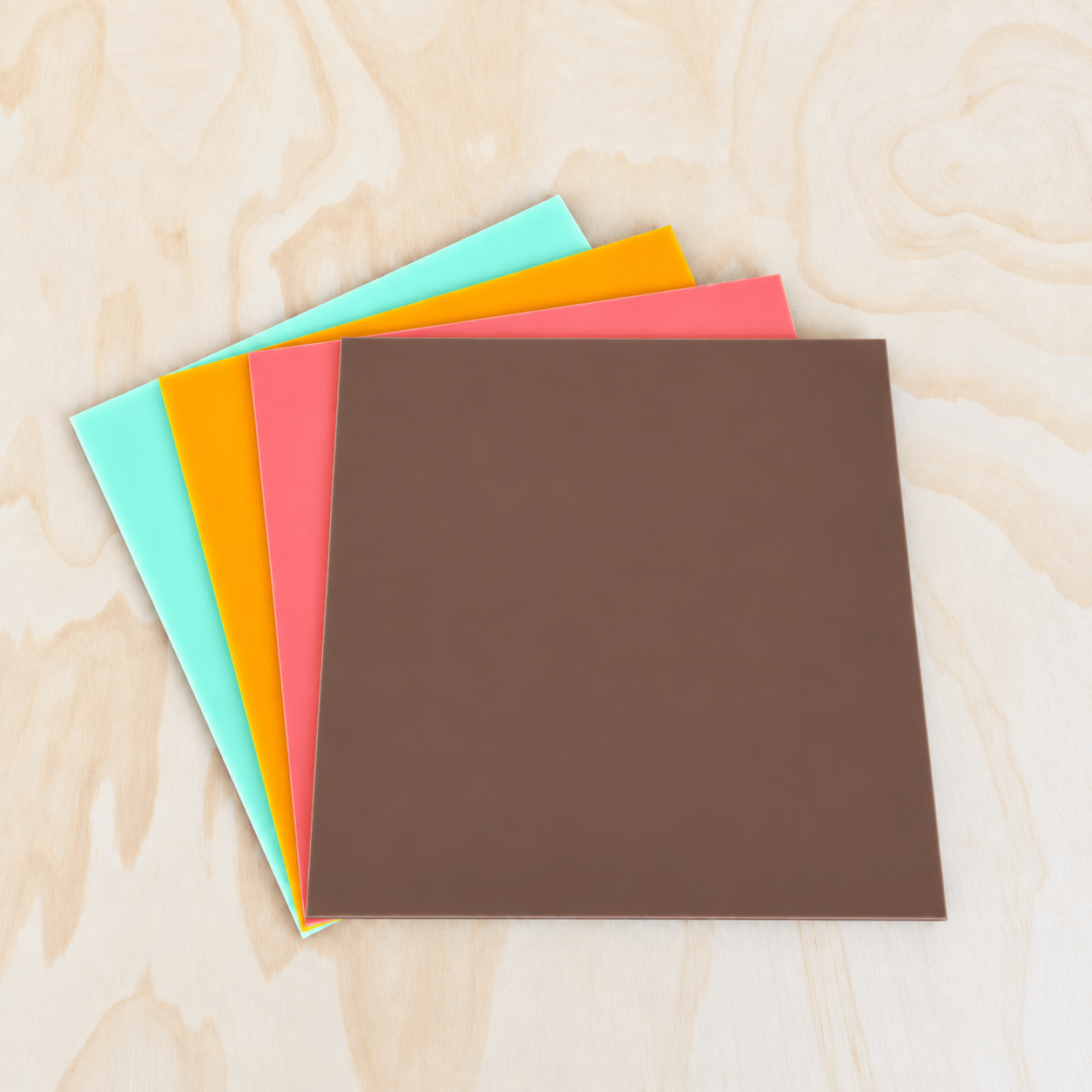 Rustic Warmth 4-Pack of Cast Acrylic Sheets