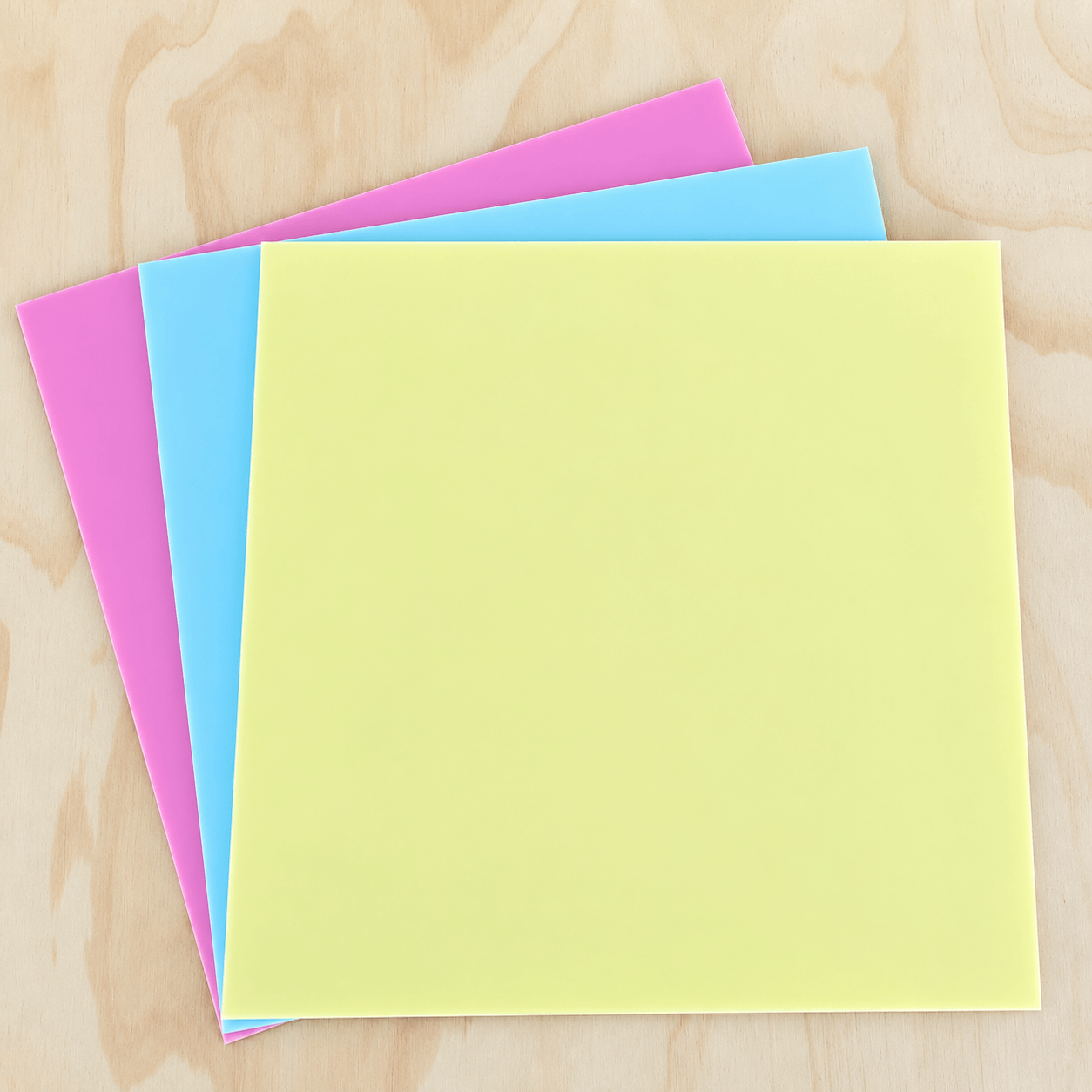 Easter Morning 3-Pack of Cast Acrylic Sheets