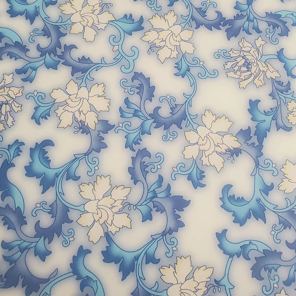 Floral Pattern - 11.5 X 19 Cast Acrylic Sheet - Ez-Plex