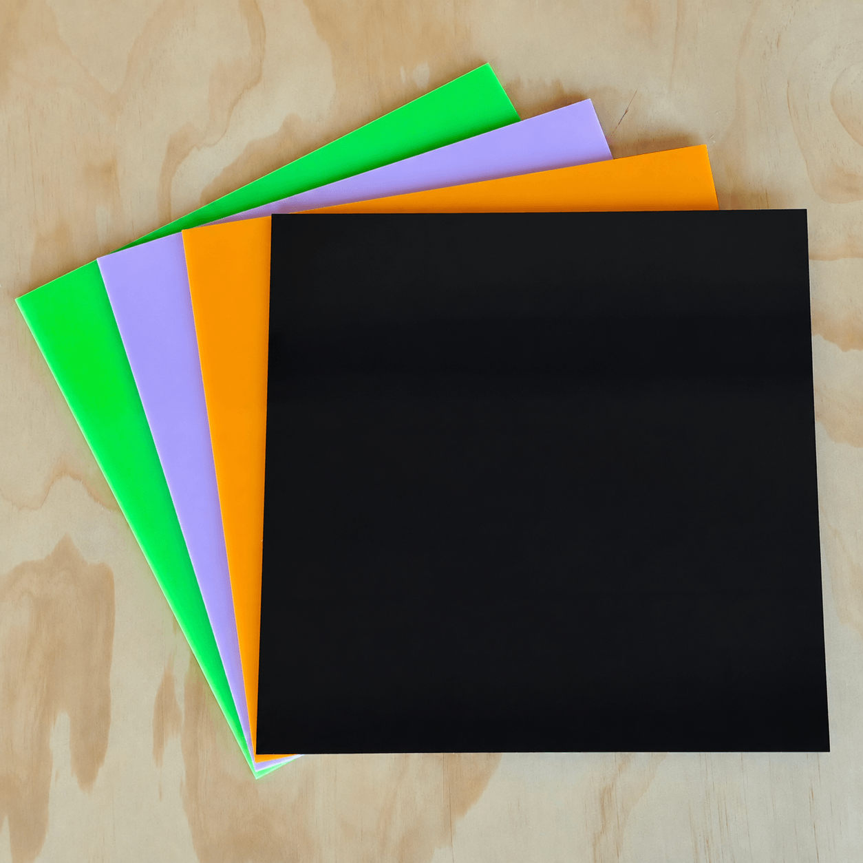 Halloween Night 4-Pack of Cast Acrylic Sheets