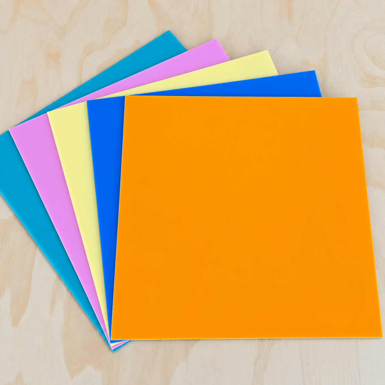 Playful Party 5-Pack of Cast Acrylic Sheets