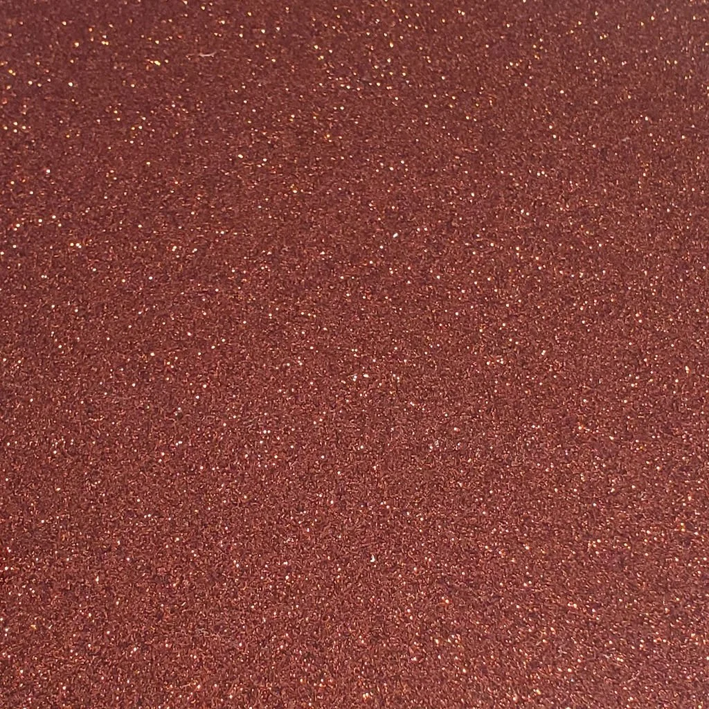 Cocoa and Copper Glitter - 12 X 12 Cast Acrylic Sheet - Ez-Plex