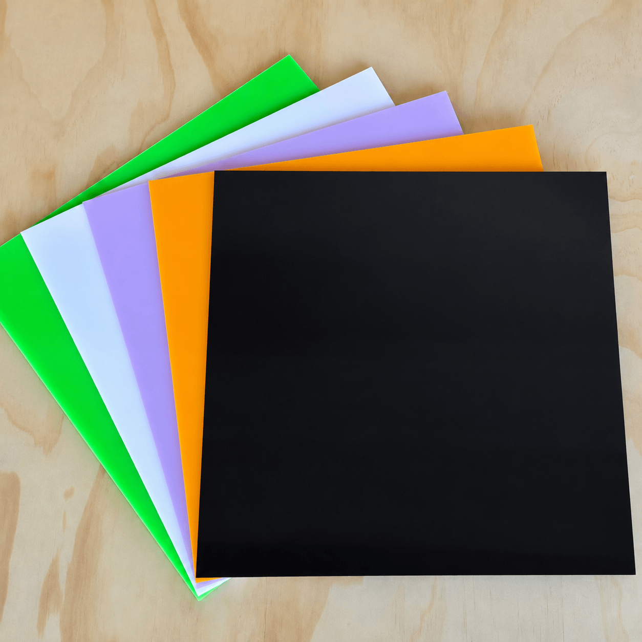 Halloween Night 5-Pack of Cast Acrylic Sheets