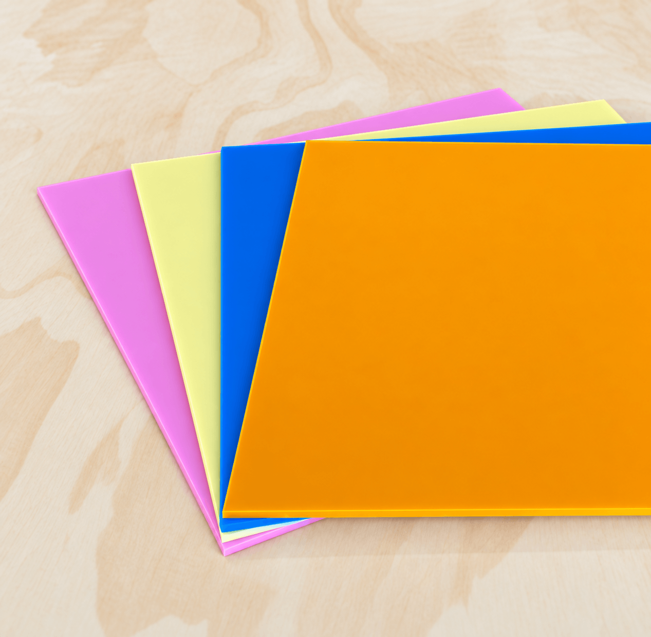 A lower angled image of the 4 colors in the Playful Party 4 Pack 2.png