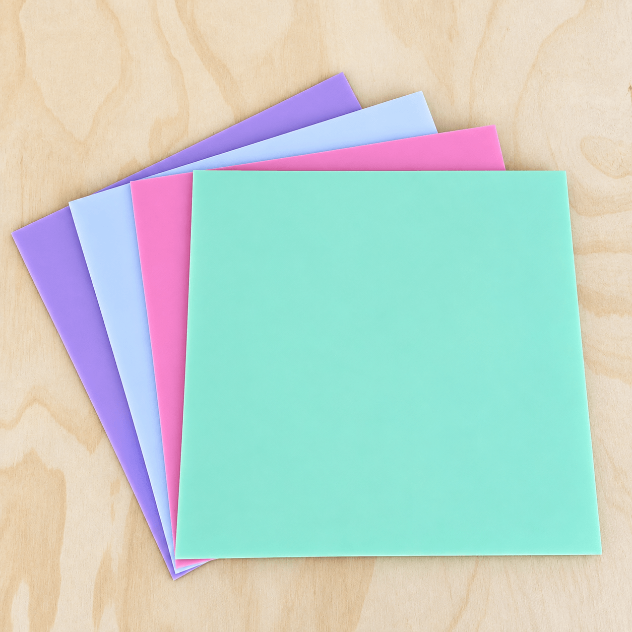 Soft & Gentle 4-Pack of Cast Acrylic Sheets