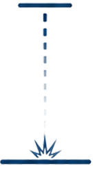 showing a co2 laser with a weak bean path