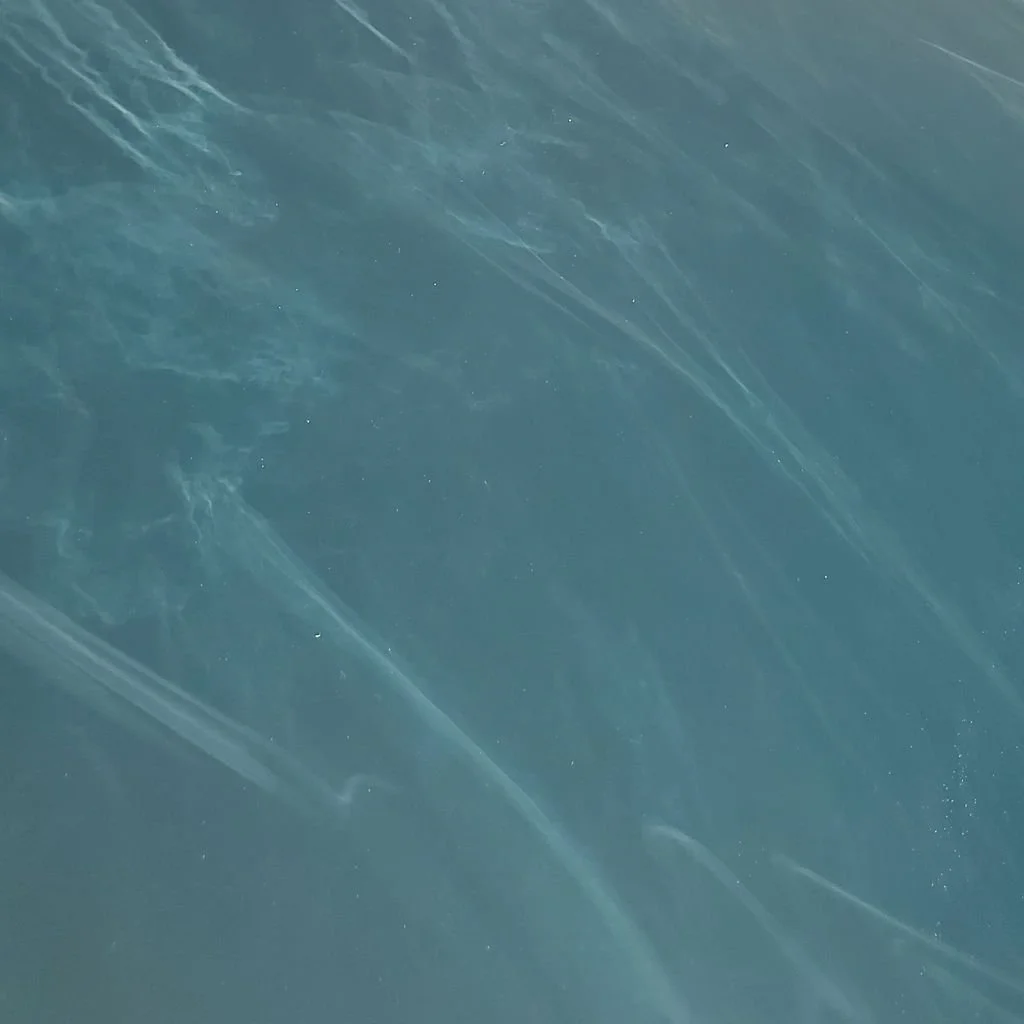 Teal Pattern - 11.5 X 19 Cast Acrylic Sheet - Ez-Plex