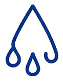 an icon showing melting acrylic from co2 cutting