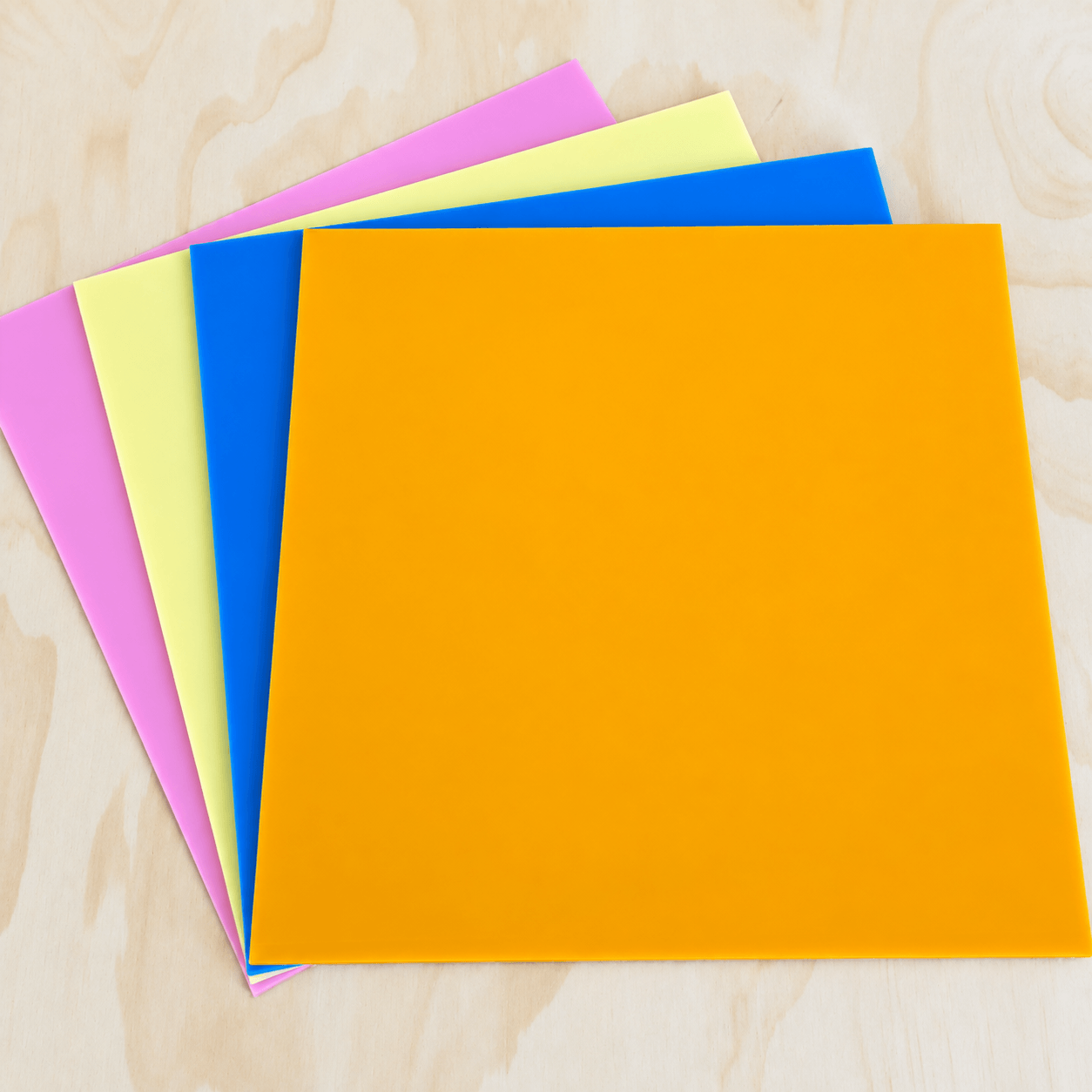 Playful Party 4-Pack of Cast Acrylic Sheets