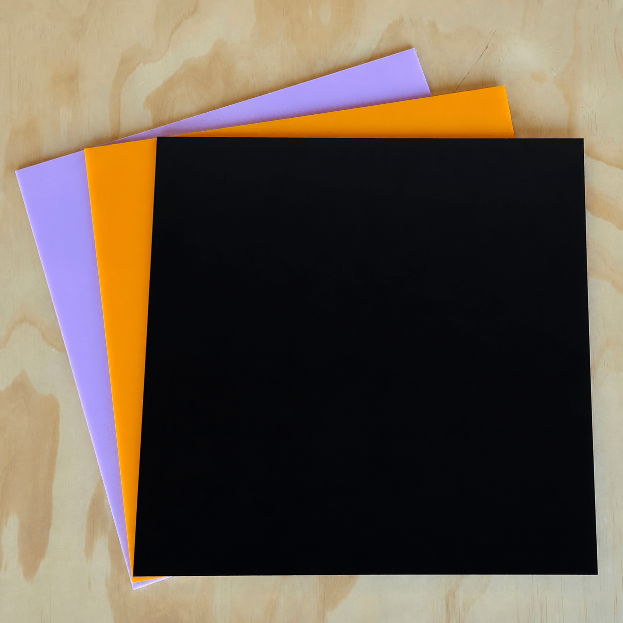 Halloween Night 3-Pack of Cast Acrylic Sheets