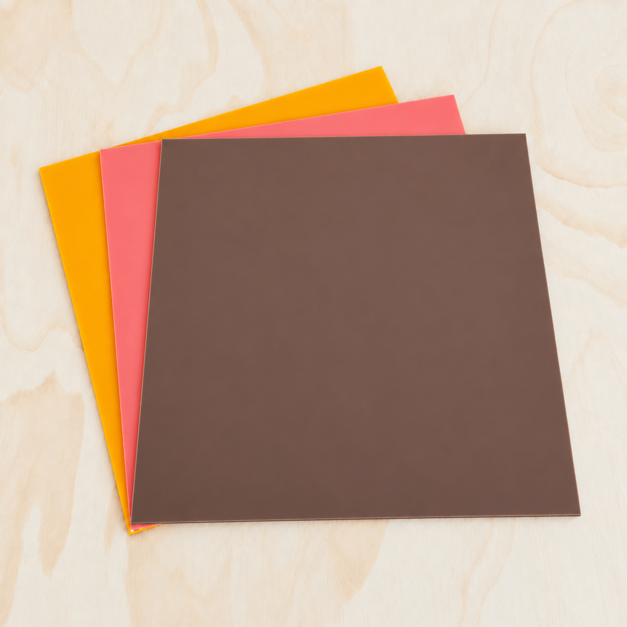 Rustic Warmth 3-Pack of Cast Acrylic Sheets