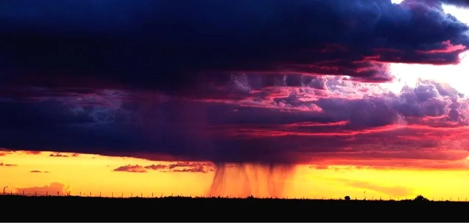 Sunset Cloudburst