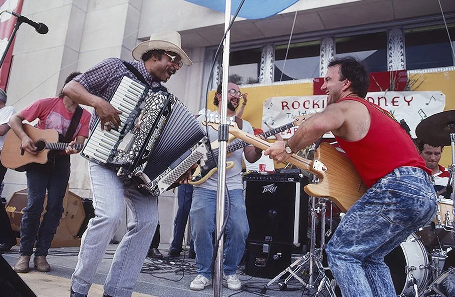 Rockin' Sidney with Al Berard on Guitar