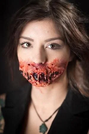 Personal Concept for Raw Artists Art Show
Hear No Evil, See No Evil, Speak No Evil
materials: Third degree, cotton balls