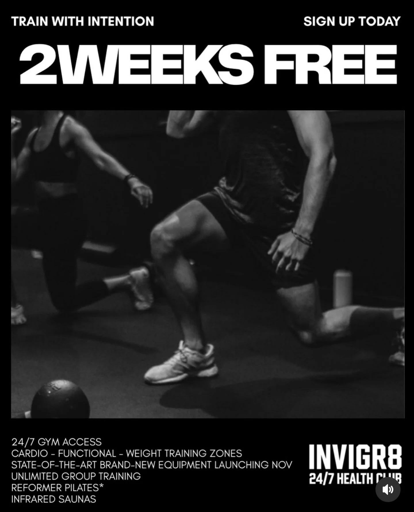 Sign up to Invigr8 today and get your first two weeks FREE!! 💪🏽 There&rsquo;s never a better time to lock in and feel good 🔥✨