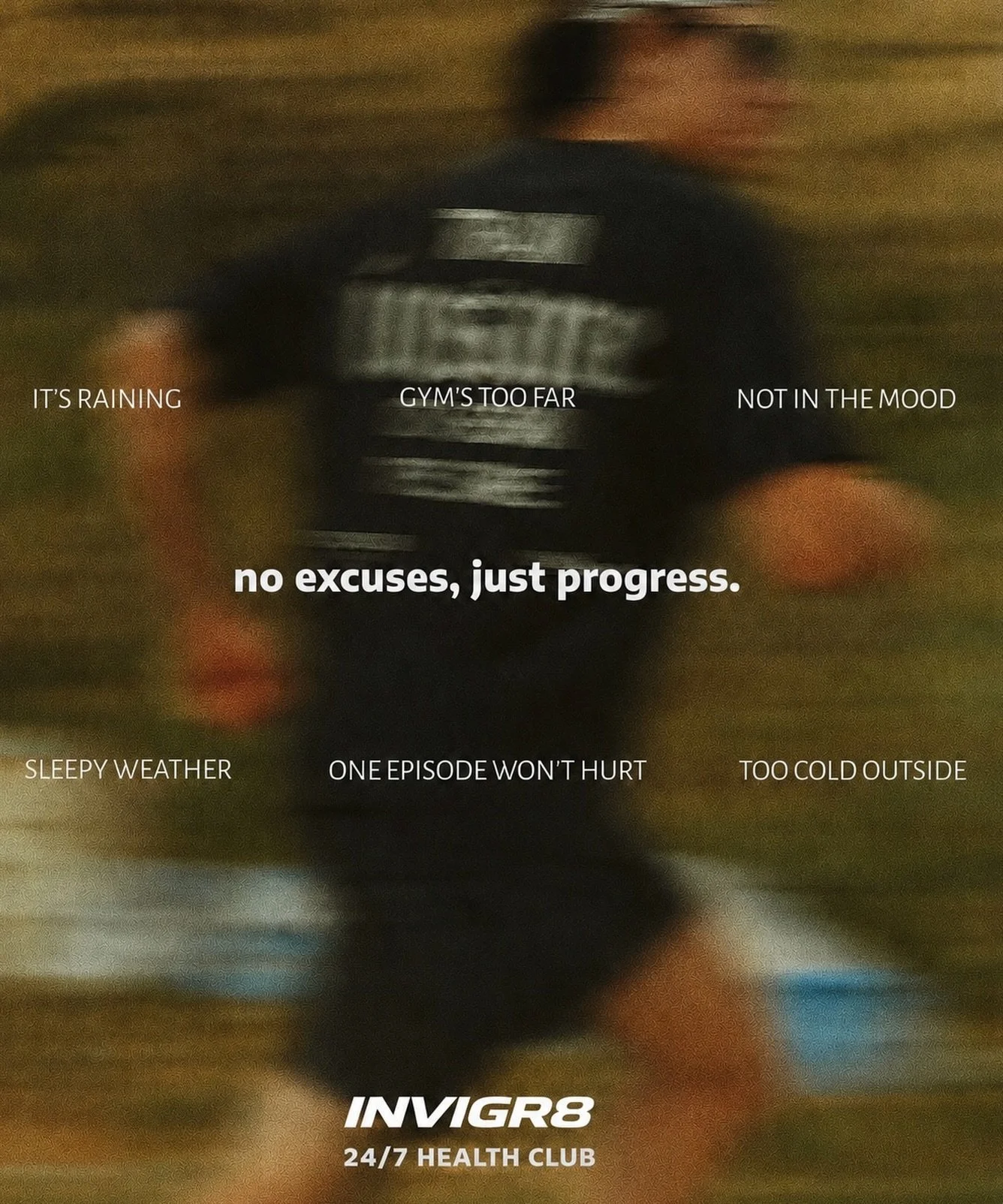 No excuses, just progress. Show up for yourself 🫶🏽