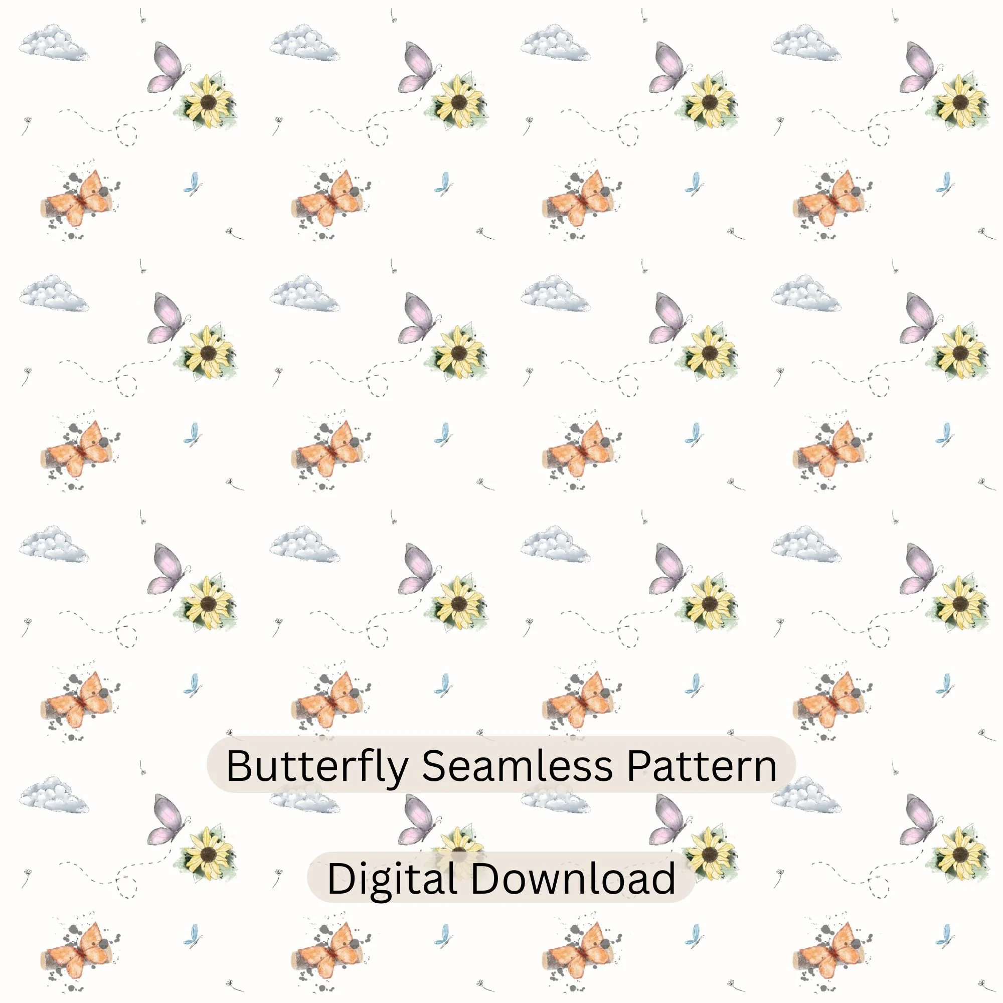 Butterfly Seamless Pattern