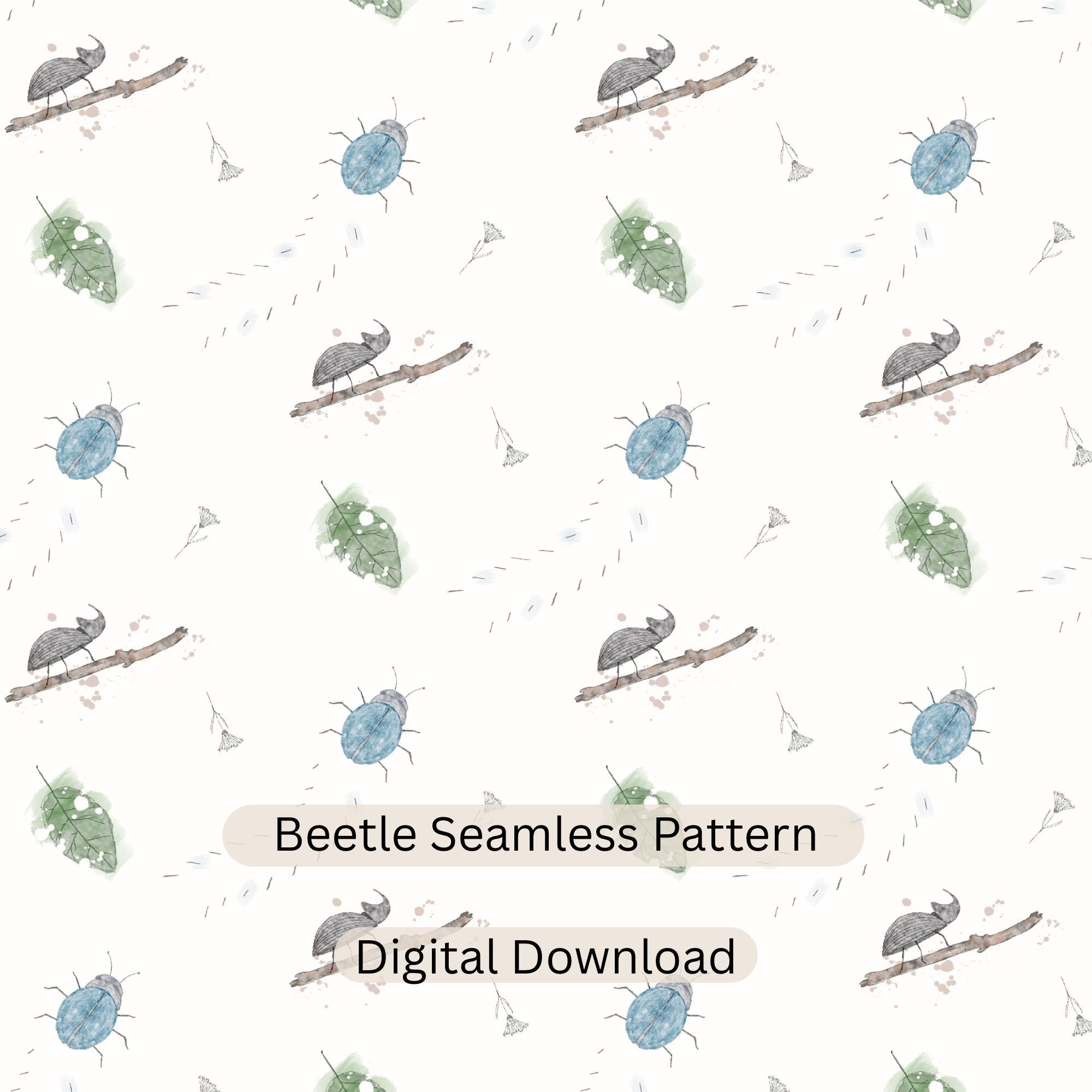 Ladybug Seamless Pattern - 1.png