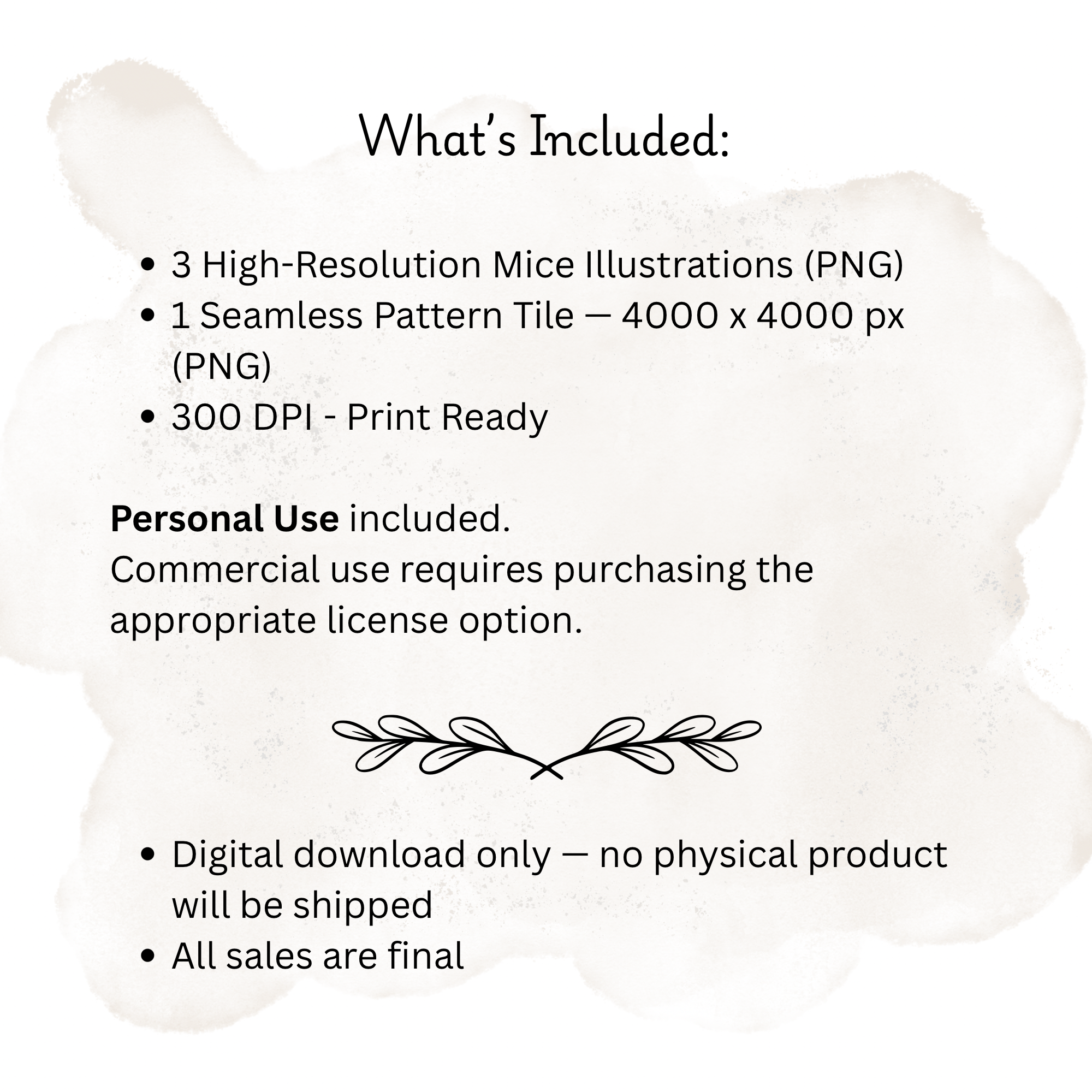 Woodland Mice Illustration Collection - 5.png