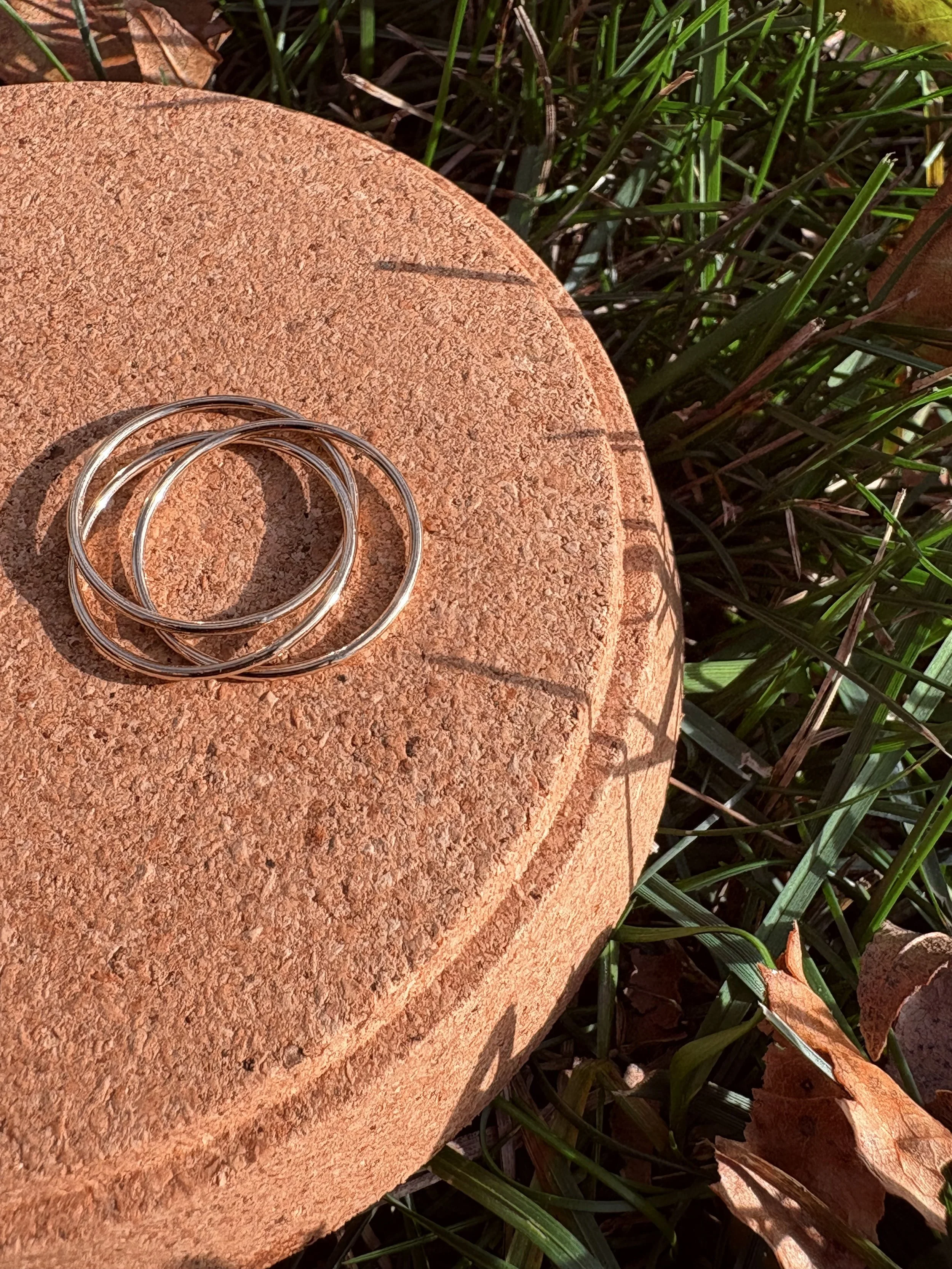 Triple Stack Ring - 14K Gold Filled