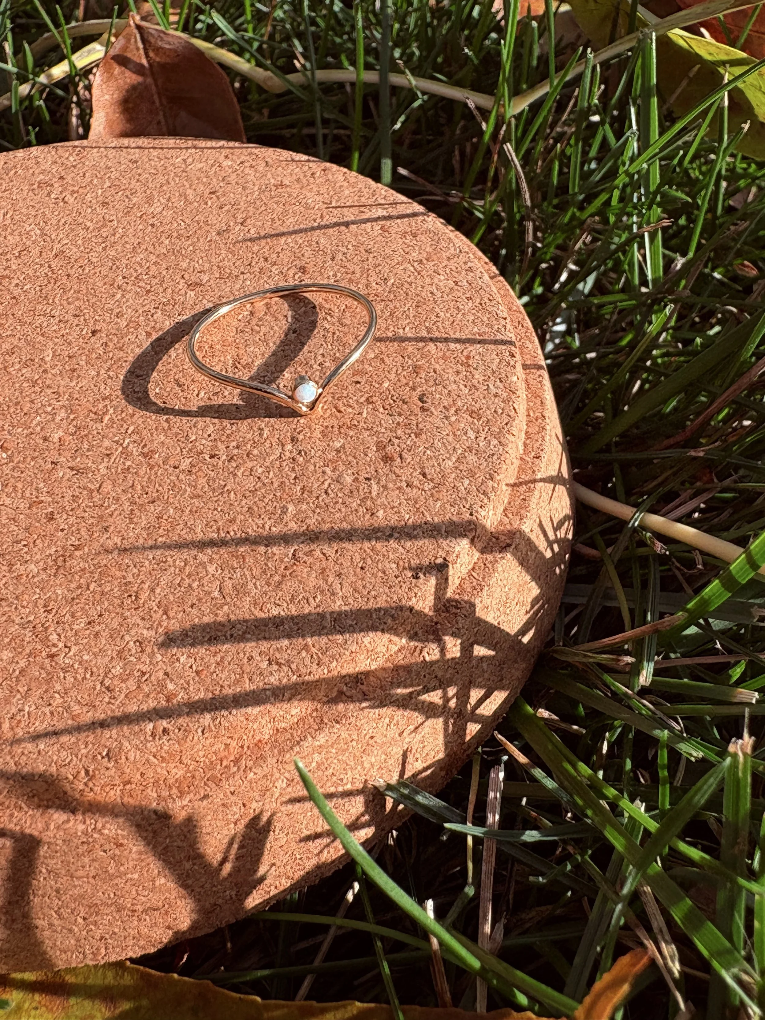 Opal Ring - 14K Gold Filled