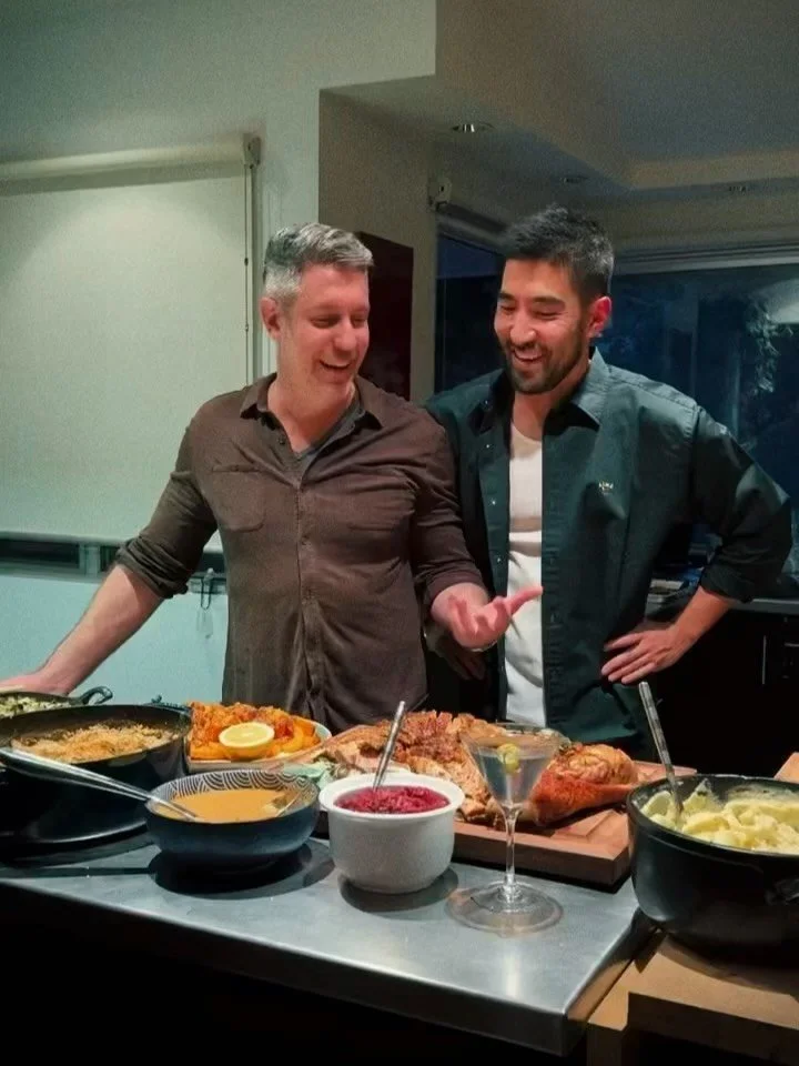 We&rsquo;re feeling so much love and gratitude. We hosted our biggest Thanksgiving yet with friends. Beautiful memories were made and delicious food and drinks were served. We kept the menu traditional and put our twist into it.

The Menu:
Roast Turk