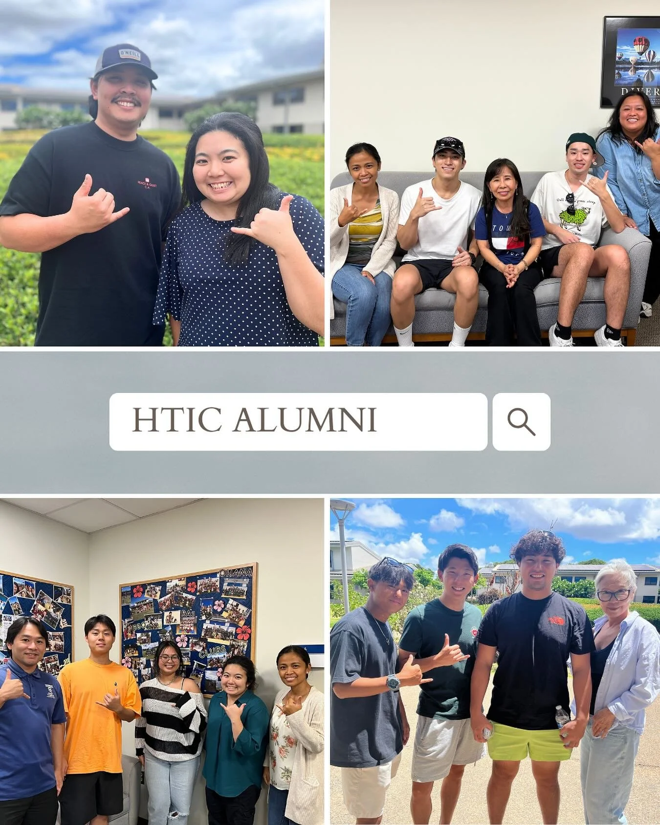 A week full of surprise alumni visits. We&rsquo;re happy to hear that you are all doing well. A Hui Hou; until we meet again. 👋😃