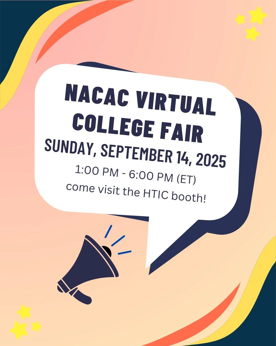 HTIC will be participating in the upcoming NACAC virtual college fair. If you or anyone you know is interested in learning more about us, please visit our booth!

#htic #hawaiitokai #hawaii #college #collegefair #NACAC