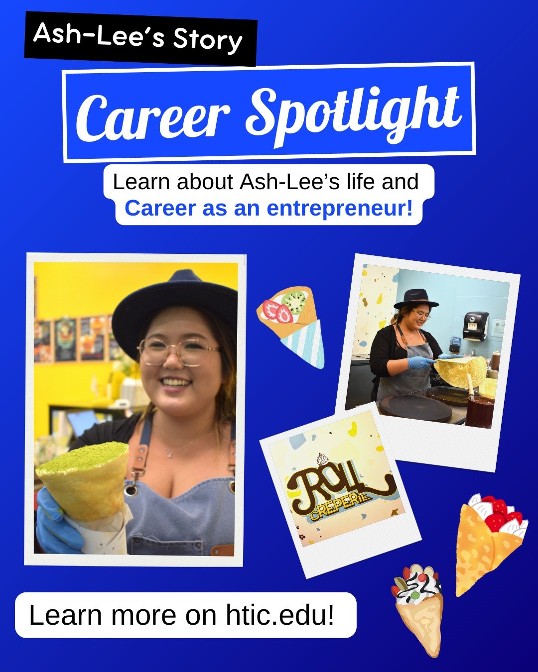 From unsure beginnings to business owner&mdash;Ash-Lee&rsquo;s journey wasn&rsquo;t planned, but it was purposeful. Through study abroad in Japan, hands-on work, and a powerful mindset shift, she turned a student job into a Harajuku-inspired crepe sh