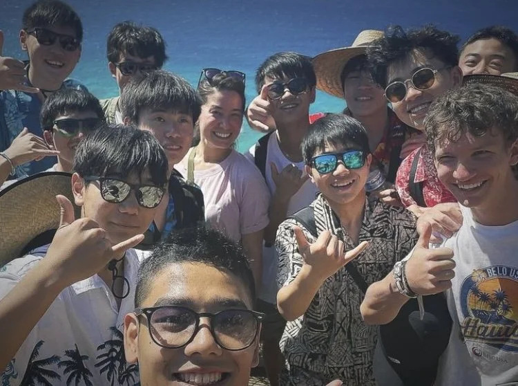  Trip to Diamond Head with IP Sagami Junior High School group, March 2024 
