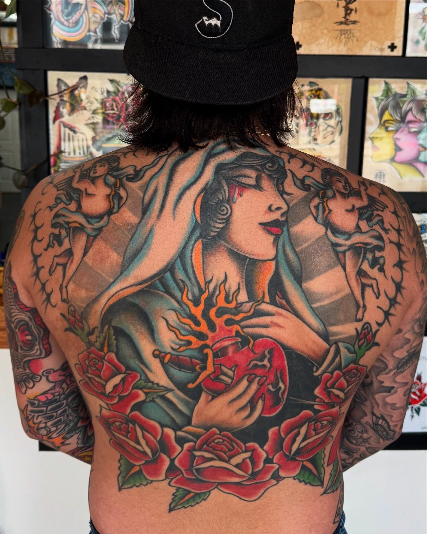 Klimecki is an expert in large scale tattooing. Full back piece, sleeves, leg sleeves. Big color tattoos big black and gray tattoos. Amazing back tattoos in northern Colorado.