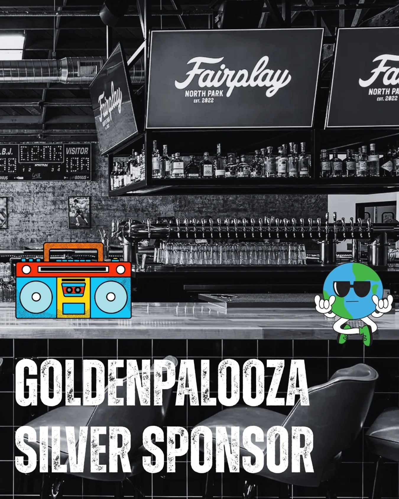 📣 Sponsor Spotlight: Fairplay (Silver Sponsor)

We&rsquo;re excited to welcome @fairplaynp back as a Silver Sponsor for Goldenpalooza 2026.

Locally owned and serving North Park since August 2022, Fairplay has become a go-to spot for soccer fans (ye