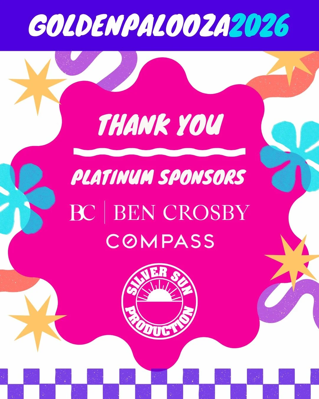 It takes a village&hellip; and this one really showed up.

Goldenpalooza doesn&rsquo;t happen without the businesses, neighbors, and partners who believe in what we&rsquo;re building - a free, creative, joy-filled day for our community, our kids in G