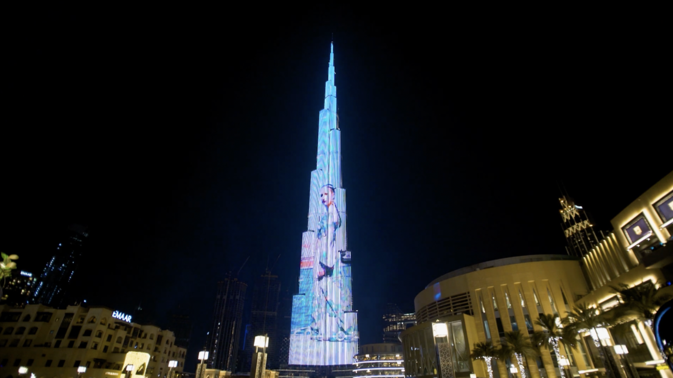 New Years Eve at Burj Khalifa