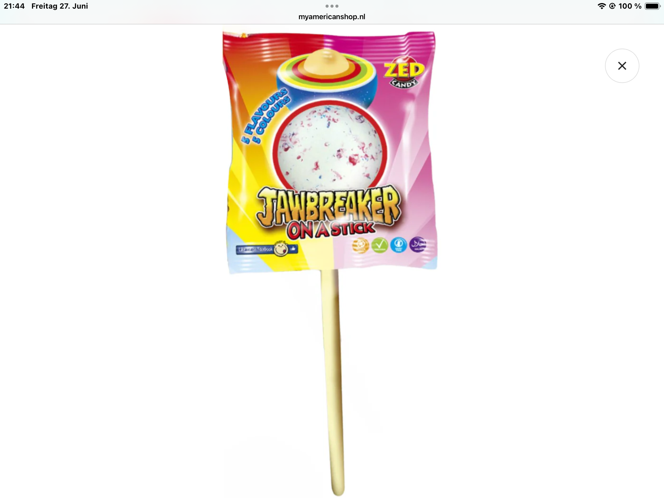 Jawbreaker on a Stick