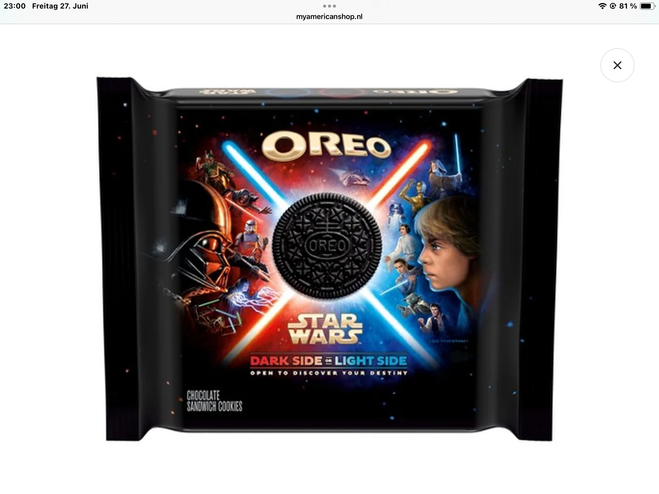 Oreo Star Wars
