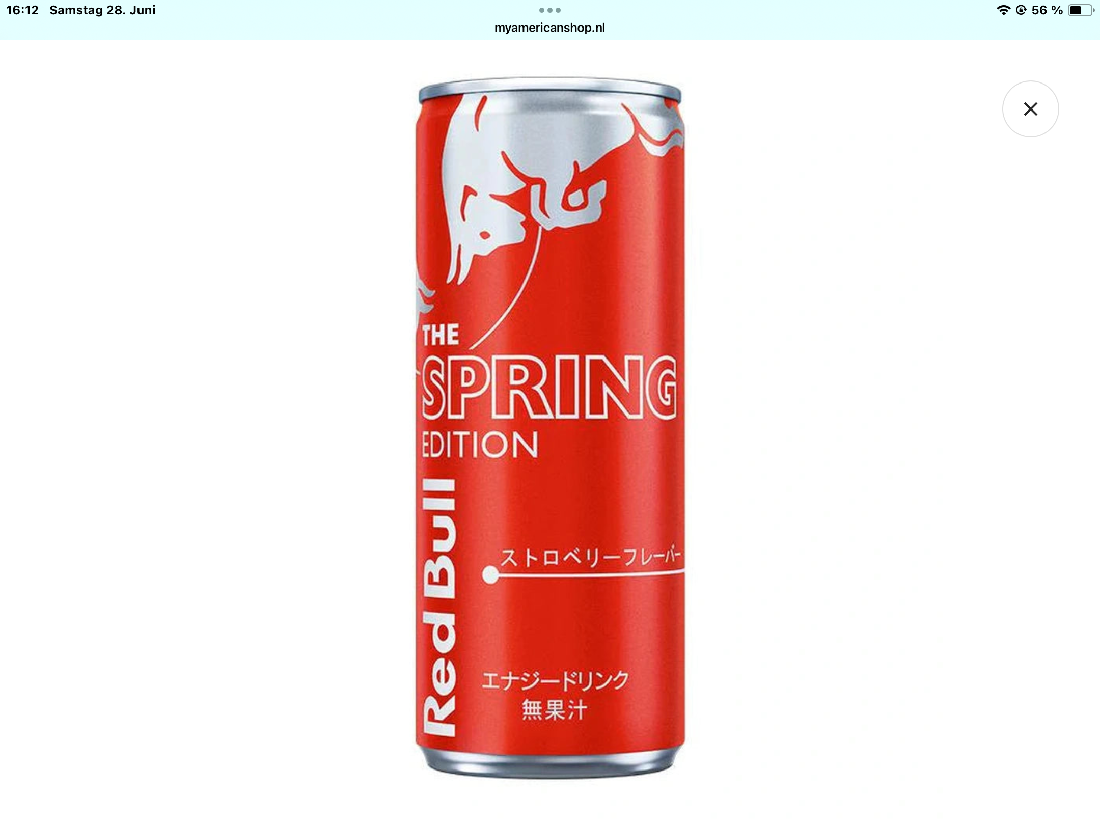 Red Bull Energy Drink The spring Edition strawberry