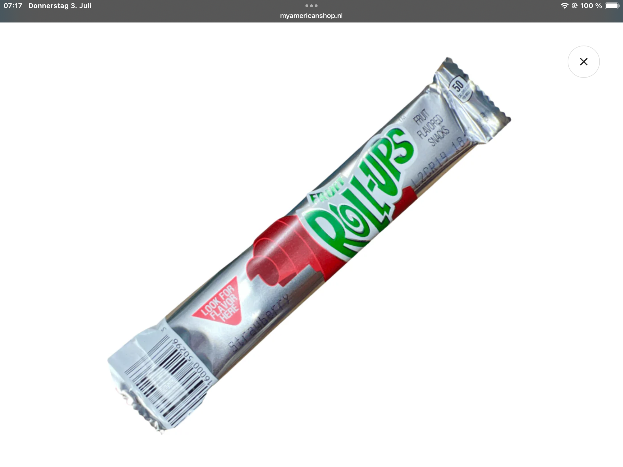 Fruit Roll-ups strawberry