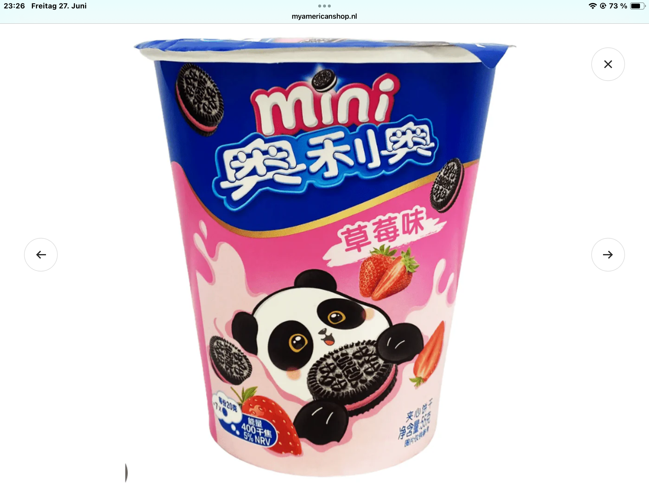 Oreo mini Cookie strawberry