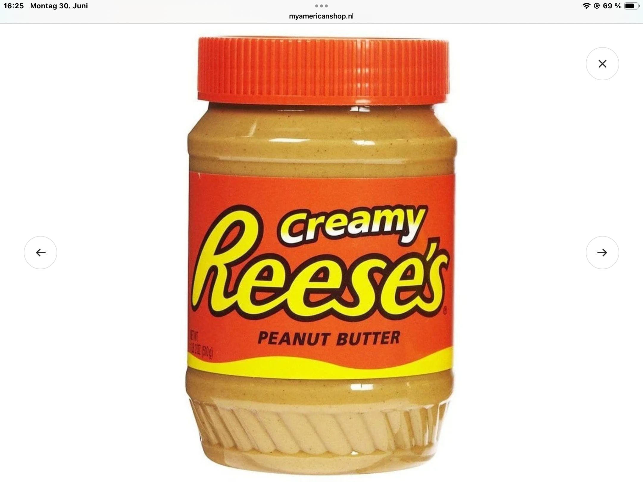 Reese‘s peanut Butter creamy Spreads