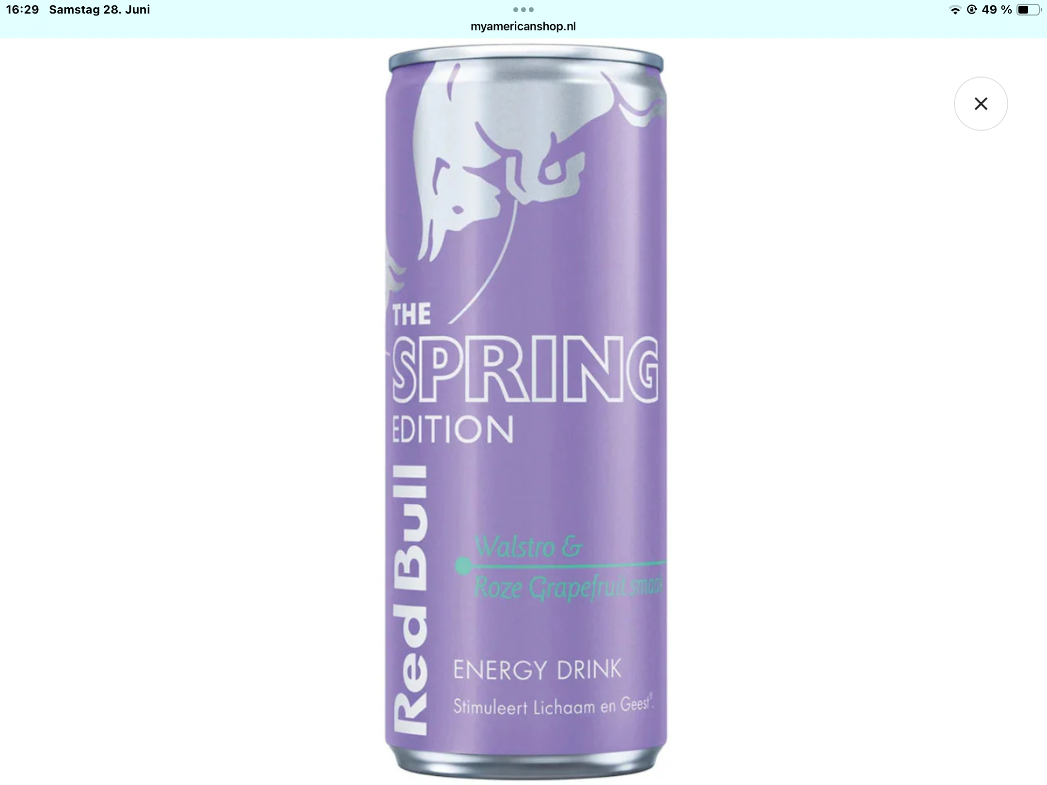 Red Bull Energy Drink spring Edition woodroff & Pink Grapefruit