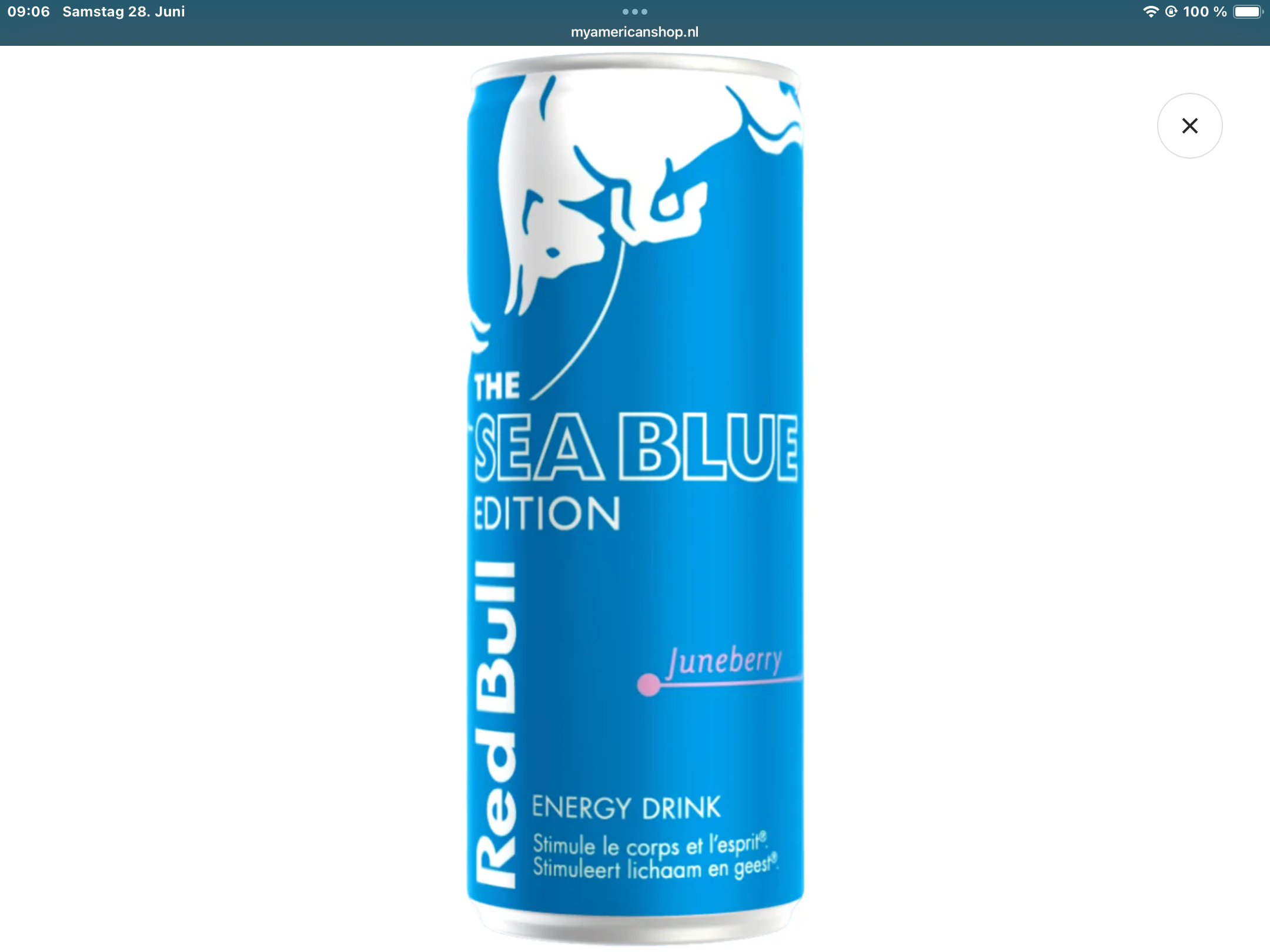 Red Bull Energy Drink Summer Edition juneberry