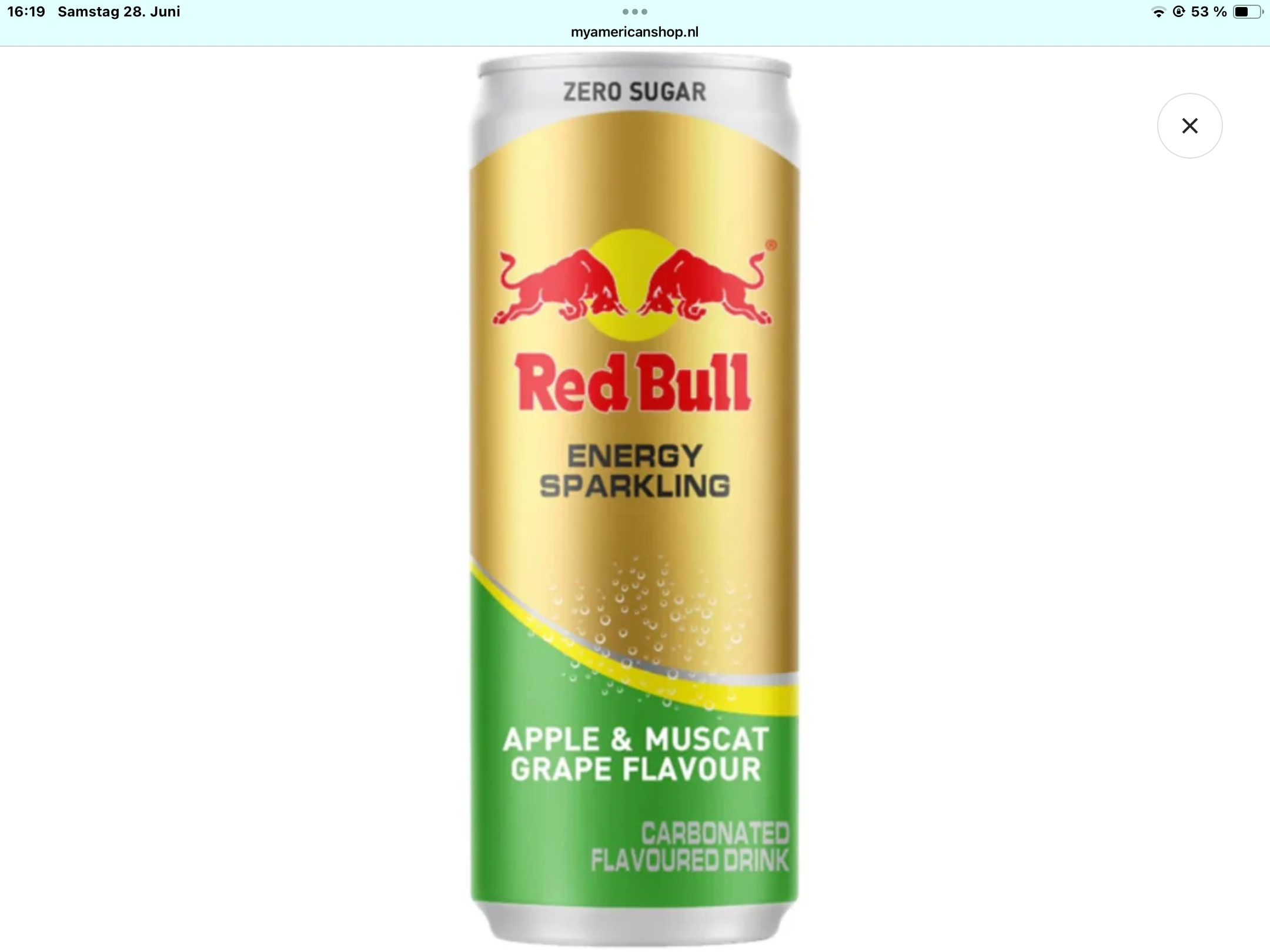 Red Bull Energy Drink Sparkling Apple & muscat Grape