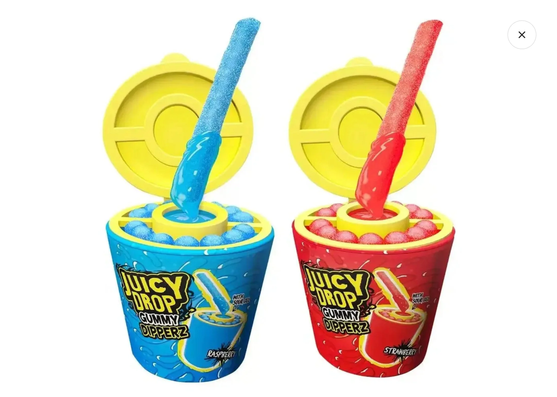 Bazooka juicy drop Gummi dipperz