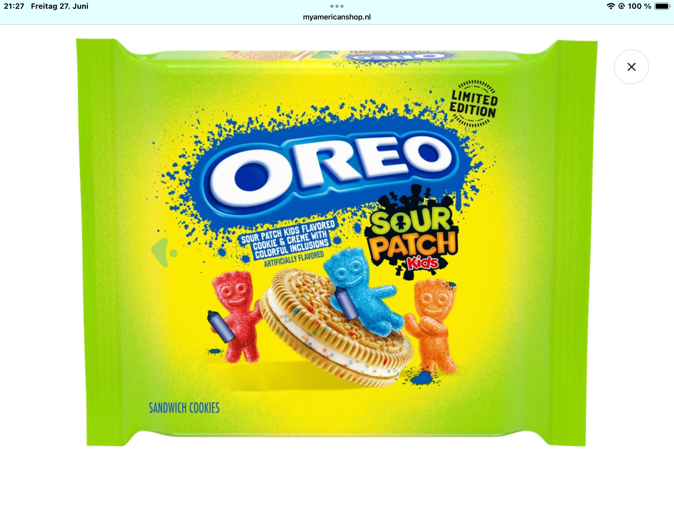 Sour Patch oreo